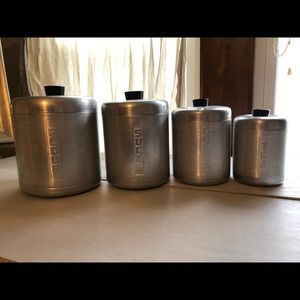 Vintage Nesting Canisters - Set of 4 - Century Aluminum Company